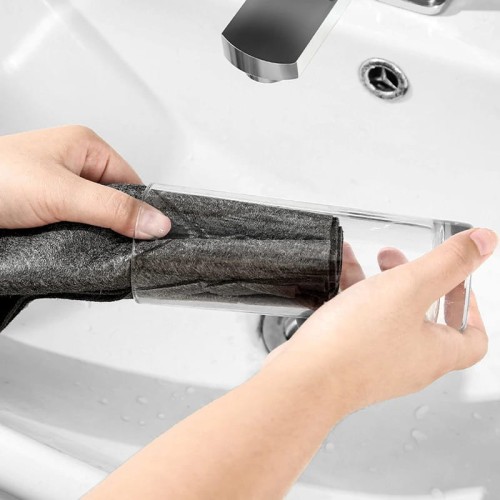 Ściereczka magiczna szmatka do szyb, okien, szkła, powierzchni gładkich 30x40 cm