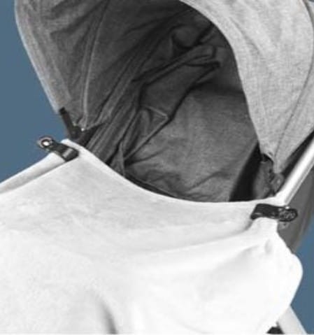 Klips klamra do wózka uniwersalna uchwyt klamerka