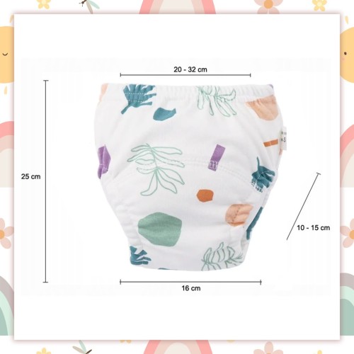 Majtki pieluchy treningowe do nauki sikania bawełniane 12-16 kg model 10