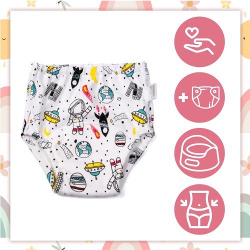 Majtki pieluchy treningowe do nauki sikania bawełniane 12-16 kg model 6