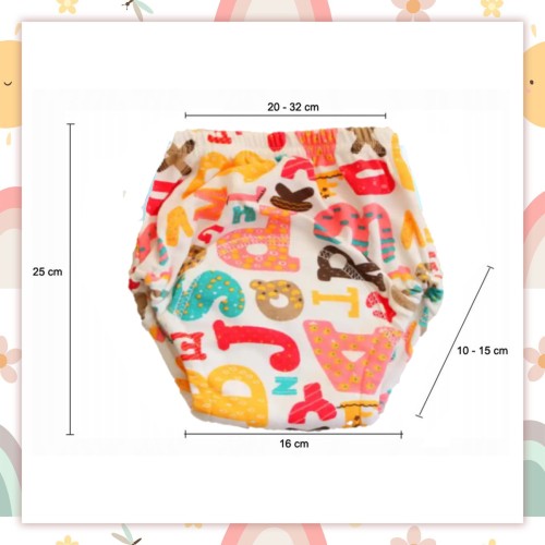 Majtki pieluchy treningowe do nauki sikania bawełniane 12-16 kg model 15