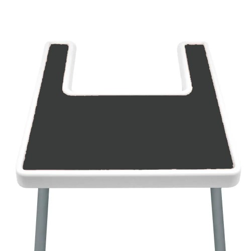 Mata silikonowa podkładka na tackę krzesełka Ikea Antilop dark grey