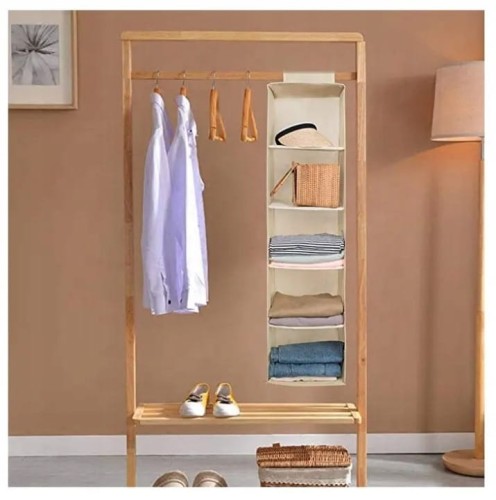 Regał składany organizer wiszący do szafy na rzep