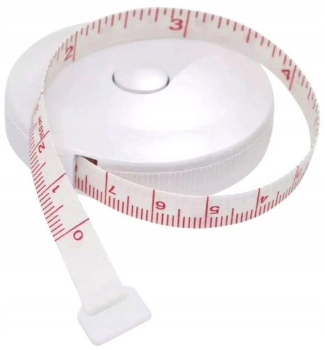 Miarka centymetr krawiecki zwijany taśma 1,5 m