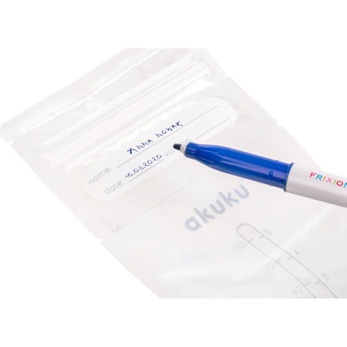 Woreczki torebki do przechowywania pokarmu Akuku 30x150 ml 