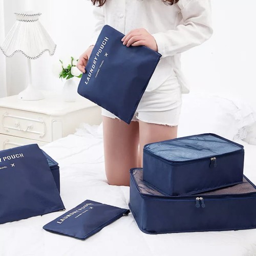 Torby podróżne organizery do walizki szafy 6 szt. 