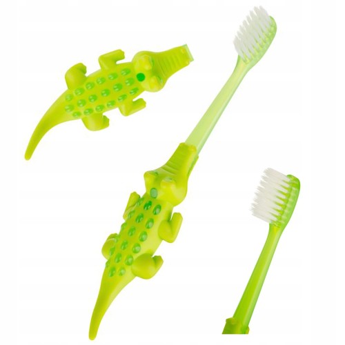 Szczoteczka do mycia zębów i masażu dziąseł Akuku, 12m+
