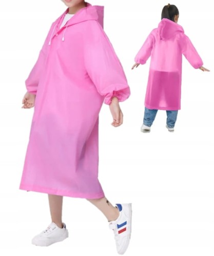 Peleryna przeciwdeszczowa dla dziecka płaszcz wodoodporny uniwersalny