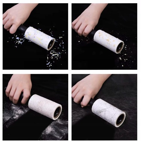 Rolka do czyszczenia ubrań z sierści włosów wkłady wymienne rolki 6 szt