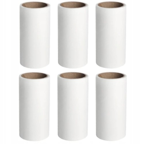 Rolka do czyszczenia ubrań z sierści włosów wkłady wymienne rolki 6 szt