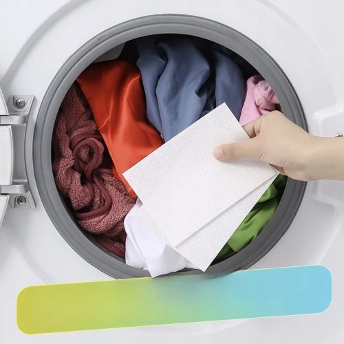 Chusteczki wyłapujące kolor barwnik w praniu przeciw farbowaniu 50 szt