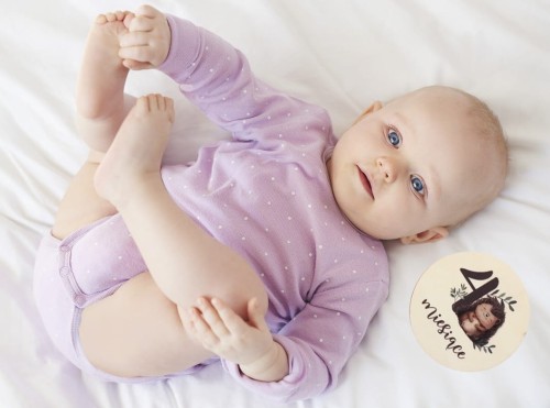 Tabliczki karty do zdjęć drewniane z miesiącami Pierwszy rok życia do sesji na prezent 14 szt