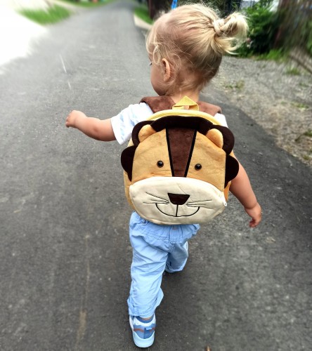 Plecak plecaczek do przedszkola żłobka na wycieczkę pluszowy dziecięcy