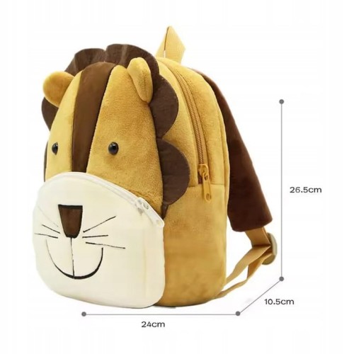 Plecak plecaczek do przedszkola żłobka na wycieczkę pluszowy dziecięcy
