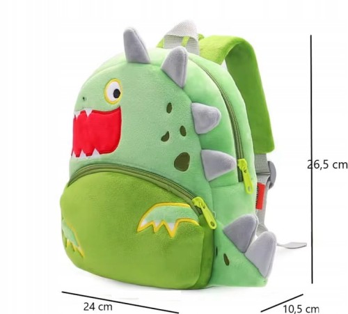 Plecak plecaczek do przedszkola żłobka na wycieczkę pluszowy dziecięcy