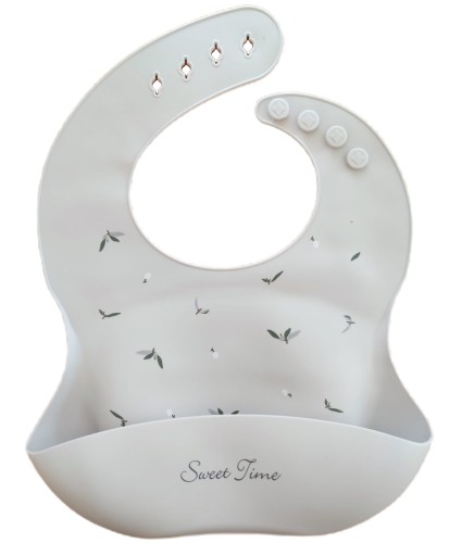 Śliniak silikonowy śliniaczek do BLW dla dziecka