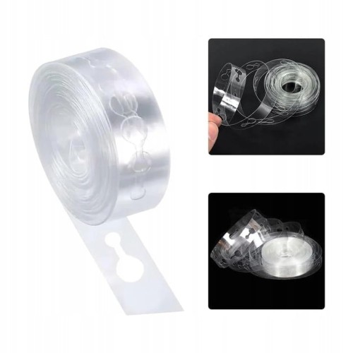 Taśma do mocowania girland balonowych 5 m + przyrząd do wiązania balonów