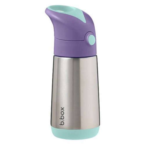 Bidon termiczny butelka termiczna ze słomką 350 ml Lilac Pop b.box