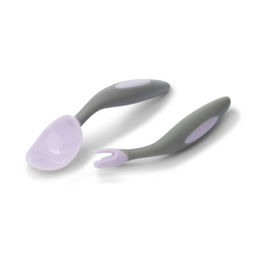 Pierwsze sztućce BLW dla niemowląt Gelato Boysenberry b.box