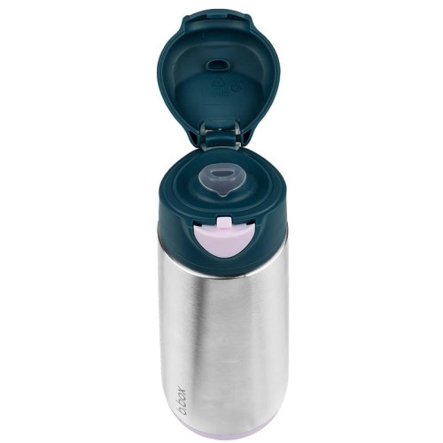 Butelka termiczna z ustnikiem sportowym 500 ml Indigo Rose b.box