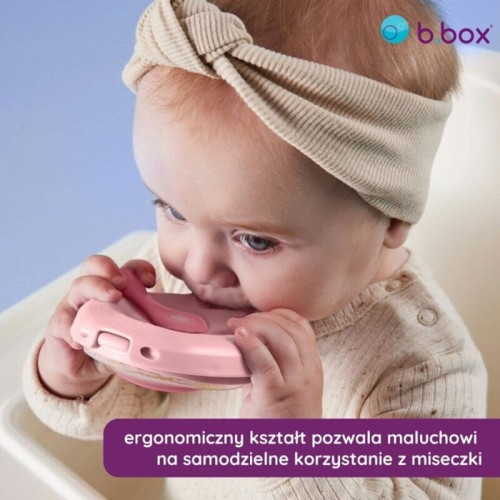 Miseczka z pokrywką fill+feed piwonia b.box