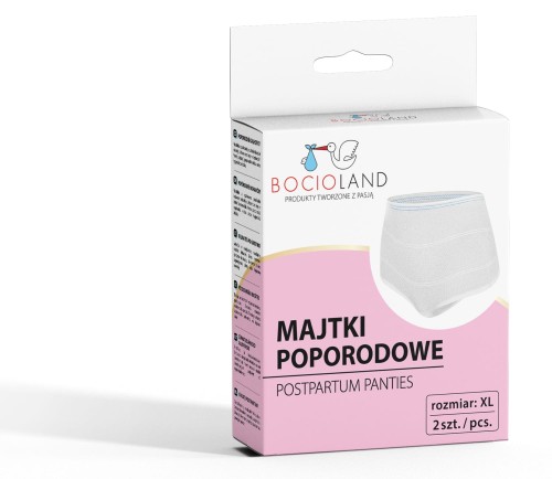 Majtki poporodowe siateczkowe 2 szt. L