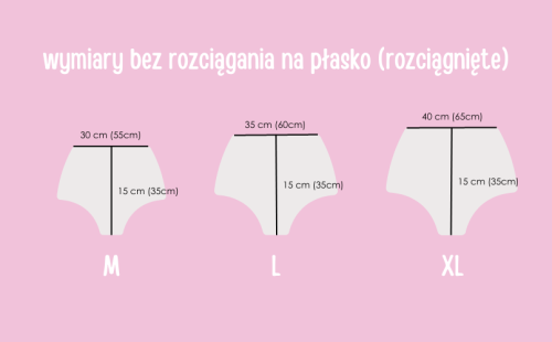 Majtki poporodowe siateczkowe 2 szt. L