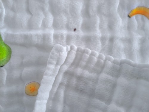 Pielucha pieluszka ulewajka ręcznik bawełniany ręczniczek muślinowy 25 x 50 cm  avokado