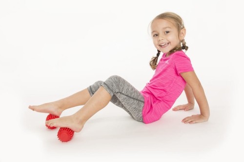 Wałek do masażu 12,8 cm zielony Tullo