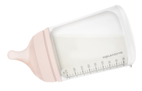 Butelka do karmienia o regulowanym przepływie dla niemowlaka Zero Zero 180 ml Suavinex