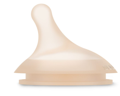 Smoczki o szybkim przepływie rozmiar L do butelek Zero Zero 2 szt. Suavinex 