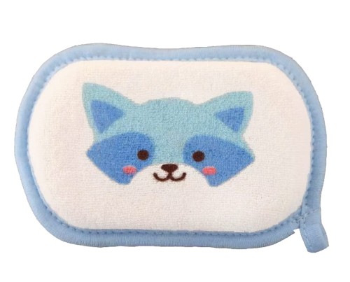 Gąbka myjka do kąpieli do mycia dla dzieci niemowląt bawełna miękka 1 szt. 