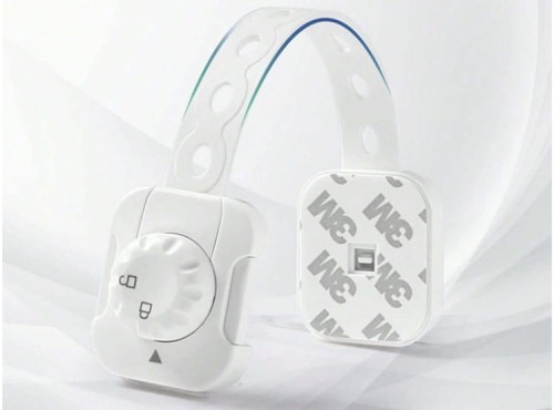 Zabezpieczenie szafek mebli z podwójną blokadą elastyczne regulowane 1 szt