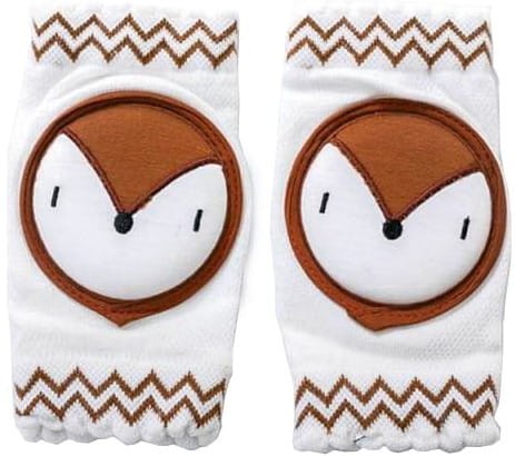 Nakolanniki do raczkowania dla dziecka ochraniacze na kolanka - Lisek