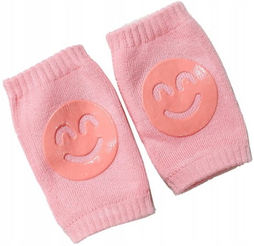 Nakolanniki do raczkowania ochraniacze na kolana ABS - Pink
