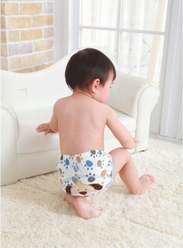 Majtki pieluchy treningowe do nauki sikania 12-16 kg model 18 piesek