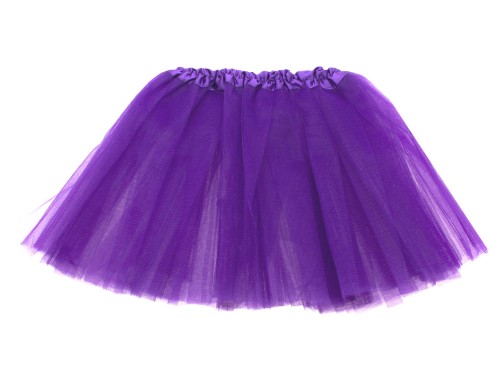 Spódniczka tiulowa dla dziewczynki tutu fioletowa rozkloszowana  na występy przedstawienia