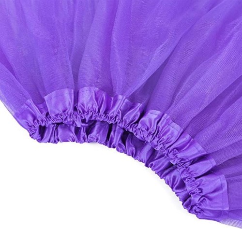 Spódniczka tiulowa dla dziewczynki tutu fioletowa rozkloszowana  na występy przedstawienia