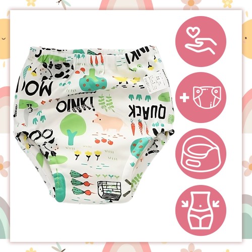 Majtki pieluchy treningowe 12-16 kg pieluchomajtki do nauki sikania odpieluchowanie model 4