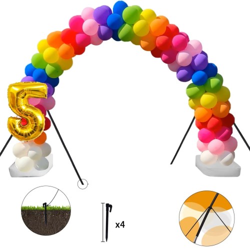 Łuk stelaż do balonów girlanda stojak ścianka do zdjęć na urodziny wesele