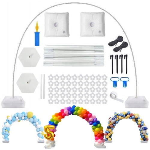 Łuk stelaż do balonów girlanda stojak ścianka do zdjęć na urodziny wesele