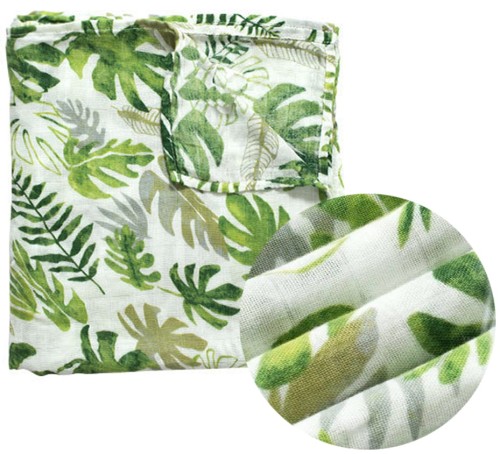 Kocyk otulacz muślinowy z bambusem pieluszka pielucha 120 x 120 cm