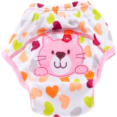 Majtki pieluchy treningowe do nauki sikania odpieluchowania 12-16 kg  model 17 kotek