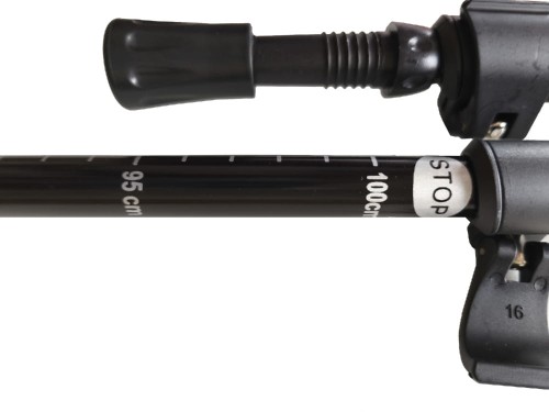 Kijki dla dzieci do nordic walking chodzenia w góry trekkingowe  – lekkie aluminiowe 95–145 cm