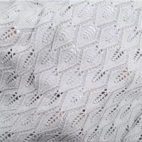 Kocyk otulacz bawełniany dla dzieci z lekkim splotem 80x100 cm