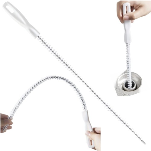 Szczotka czyścik do odpływu przetykania rur 45 cm