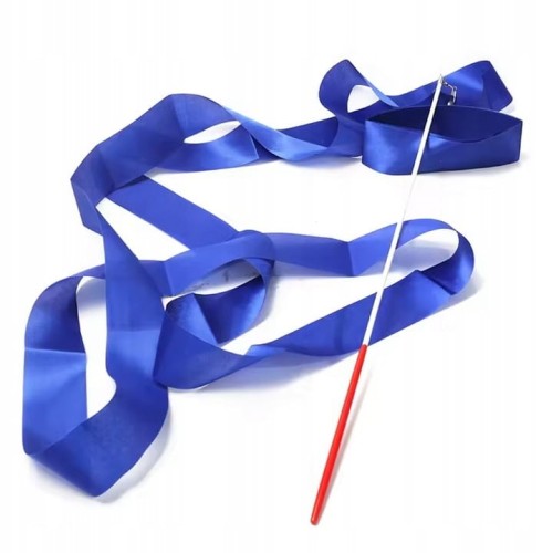 Wstążka gimnastyczna do tańca akrobatyczna 4m szarfa balet rytmika