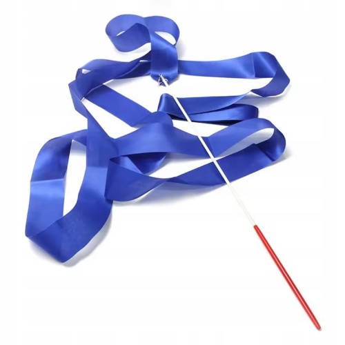 Wstążka gimnastyczna do tańca akrobatyczna 4m szarfa balet rytmika