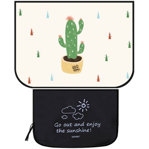 Osłonka samochodowa przeciwsłoneczna roleta na szybę samochodu ochrona UV na magnes dla dzieci