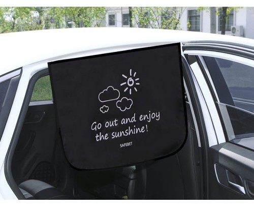 Osłonka samochodowa przeciwsłoneczna roleta na szybę samochodu ochrona UV na magnes dla dzieci